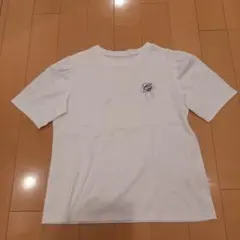 クチュールブローチ　接触冷感　ホワイトTシャツ　LLサイズのサムネイル