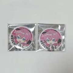 【値下げ】AMPTAK×COLORS けちゃくん デフォ 缶バッジ