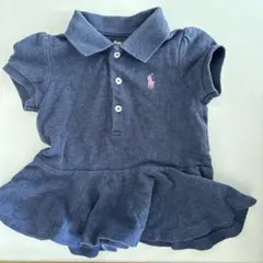 Ralph Lauren ポロシャツ 12M ダークブルー　女の子