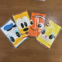 【ディズニー】ミニタオル4枚セット
