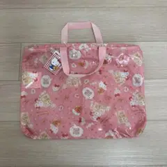 新品　ハローキティ　ビニールバック　手提げ