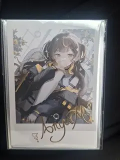 ホロライブ アーニャ・メルフィッサ サイン ヴァイスシュヴァルツ