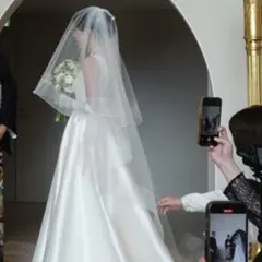 タカミブライダル　ロング　ホースヘアベール