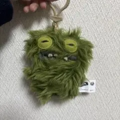 モンスター ぬいぐるみ キーホルダー 緑