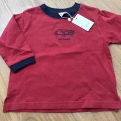 新品タグ付き　petit main（プティマイン） 長袖Tシャツ　ロンT 80