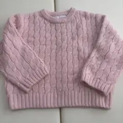 ZARA ピンク ニットセーター 104サイズ