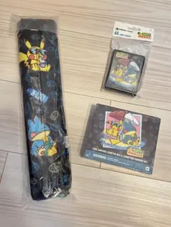 ポケモン　2024 ホノルル　ピカチュウ　ゴンベ　スリーブ デッキシールド『WCS2024ホノルル(ピカチュウ&ゴンベ)※』65枚入り
