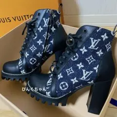 ヴィトン スタートレイル・ライン アンクル ブーツ ブーティ スニーカー ヒール