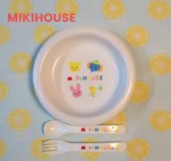 MIKIHOUSE ベビープレート スプーン フォーク セットのサムネイル