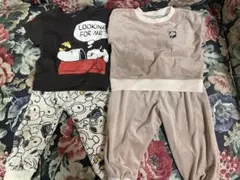 80ベビー パジャマ 2点セット まとめ売り