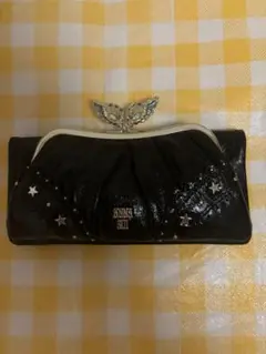 ANNA SUI ブラック がま口長財布