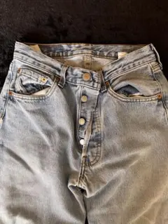 Levi’s 501 デニム W27 L32 リーバイス ボタンフライ 色落ち
