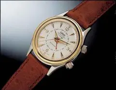 ORIS WRIST ALARM 17JEWELS 手巻き k18無垢ベゼルのサムネイル