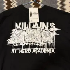 僕のヒーローアカデミア ヴィランズ Tシャツ WORKMAN Lサイズ