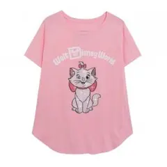 Walt Disney World マリー 半袖Tシャツ ピンク サイズSのサムネイル