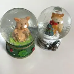スノードーム　2個セット
