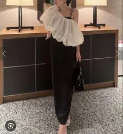 【未使用級】chico♡オフショルダーシアーボレロ♡キャミワンピース♡