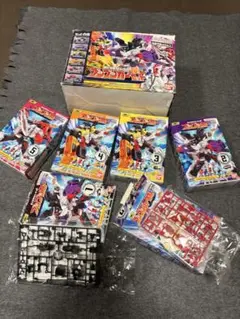 ミニプラ爆上合体シリーズブンブンカー02(1〜5)＋ブンブンロボ(2)6個セット