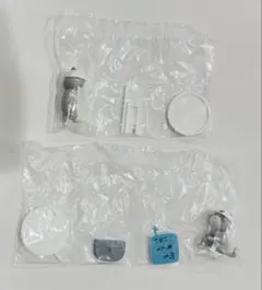 仕事猫 ミニフィギュアコレクション 4 お願い 5 座 2個セット