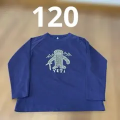 モンベル キッズ ロンT 紫色