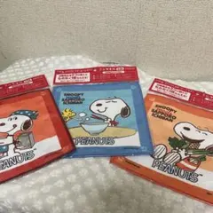 スヌーピー ミニタオル３枚セット