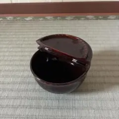 美品】茶道具 溜塗 割蓋 平棗 仕覆付き 漆塗 薬器 割蓋棗 - メルカリ