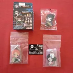 【未開封】鬼滅の刃　滅！　カプセル　ラバーマスコット　3個セット