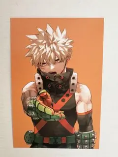 僕のヒーローアカデミア／原画展限定／ポストカード／爆豪勝己