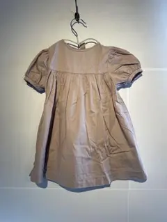 après les cours ピンク 半袖ワンピース 90