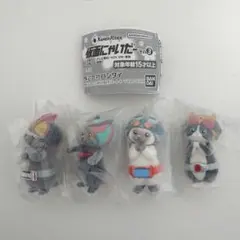 ガチャ　仮面にゃいだー その３ 全4種コンプセット