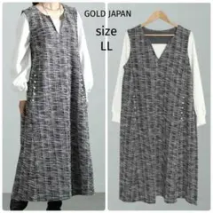 ✨未使用✨GOLD JAPAN ゴールドジャパン＊ツイード ドッキングワンピース