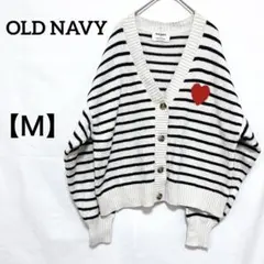 【OLD NAVY 】ストライプ カーディガン Mのサムネイル