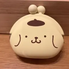 ポムポムプリンがま口ポーチ