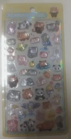 イオン限定　ボンボンドロップシール　あにまる 新品 正規品