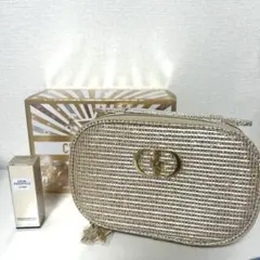 Dior ディオール ホリデー 2025 クリスマスコフレ　ゴールドポーチのサムネイル