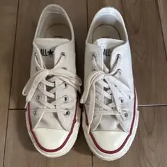 【値下げ】CONVERSE ALL STAR ホワイト 日本製　サイズ4