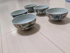 和食器 染付 色絵 小鉢 2客セット - メルカリ