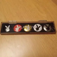 Playboy 缶バッジ5個セット