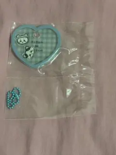 ちいかわ きゃらシャカ チャームグミ ハート ブルー モモンガ 古本屋おまけ付き