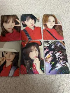 ルセラ　ルセラフィム SPAGHETTI ユニバ 特典 トレカ　セット　コンプ②