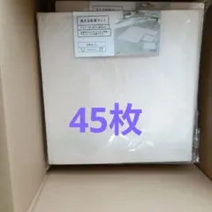 CAINZ 洗える吸着マット 9枚セット✕5　45枚 アイボリー