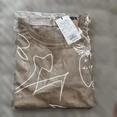 ビッグ昆虫サイン モノグラムTシャツ ベージュ XLのサムネイル