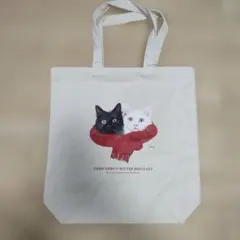 ねこねこチーズケーキ　ねこねこウィンターホリデー トートバッグ　美品