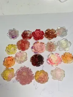 暖色系ハードレジンバラ