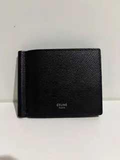 CELINE モノグラム レザー マネークリップ CELINE モノグラム レザー マネークリップ