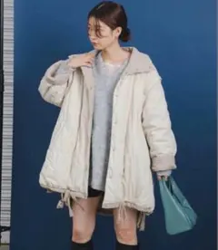 【売り切りたいので大幅値下げ】kastane 　キルティング　リバーシブルコート