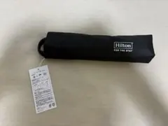 【未使用・非売品】Hilton 折りたたみ傘 ブラック UVカット