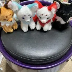 ちょコンとキツネぬいぐるみ4種セット