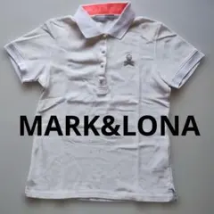 MARK&LONA ポロシャツ白　Мのサムネイル