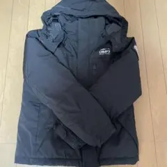 CAMP7 ブラック中綿コート